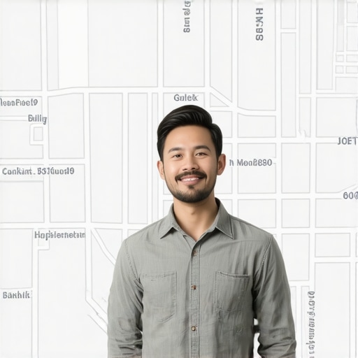 Business owner optimizing Google My Business profile in Oakland