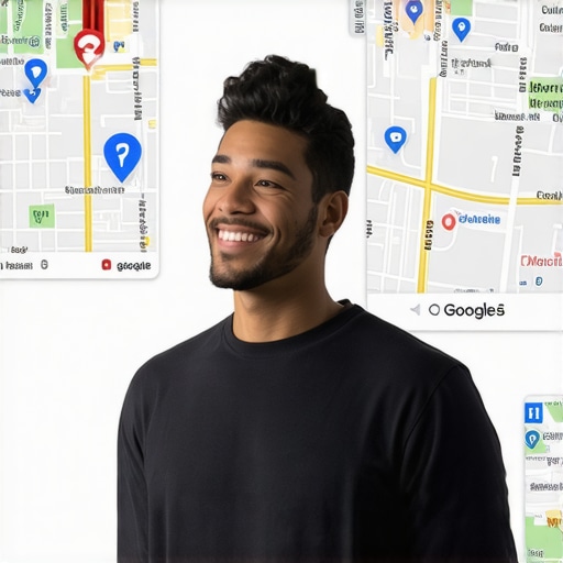 Oakland Business Profile Optimization Business owner updating Google My Business profile with Oakland neighborhood maps