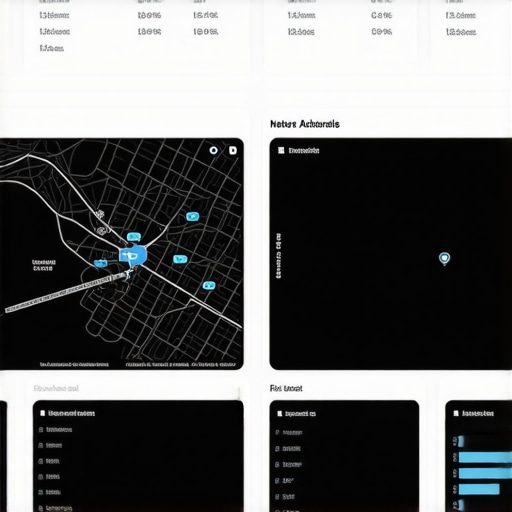 Dashboard with local SEO analytics tools monitoring Oakland business listings.