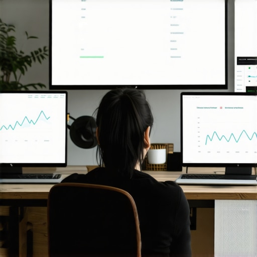 Computer screen displaying local SEO analytics, citation management, and rankings for Oakland business