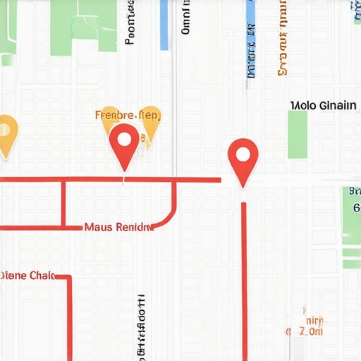 Map highlighting Oakland neighborhoods with business locations and map pins.